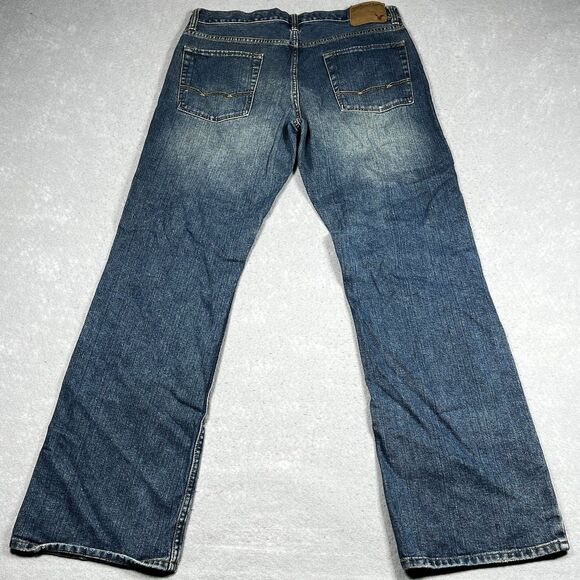 American Eagle Original Bootcut Jeans 34x34 Mens 100% Cotton Medium Wash - Picture 9 of 14